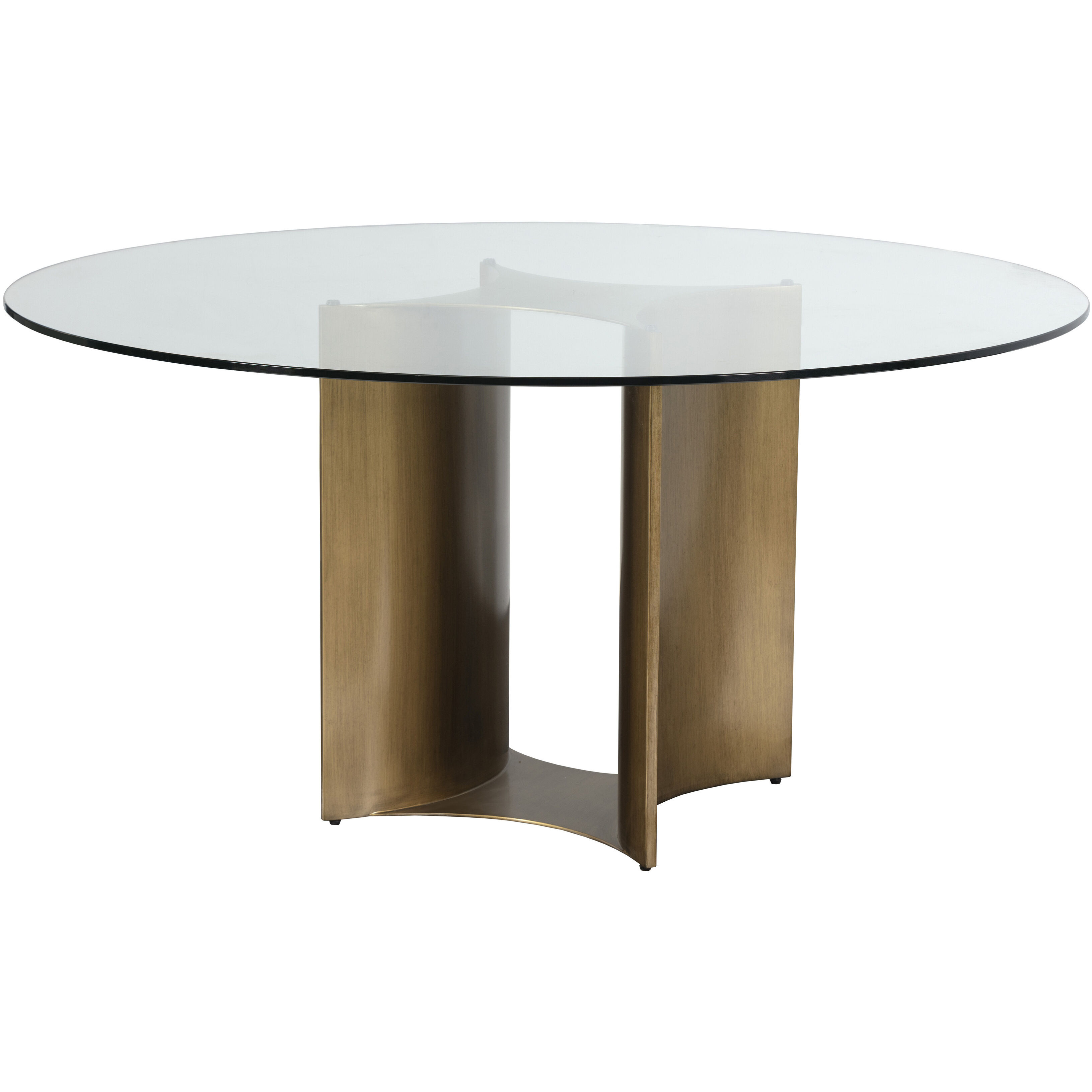 Denver Antique Brass Dining Table Base